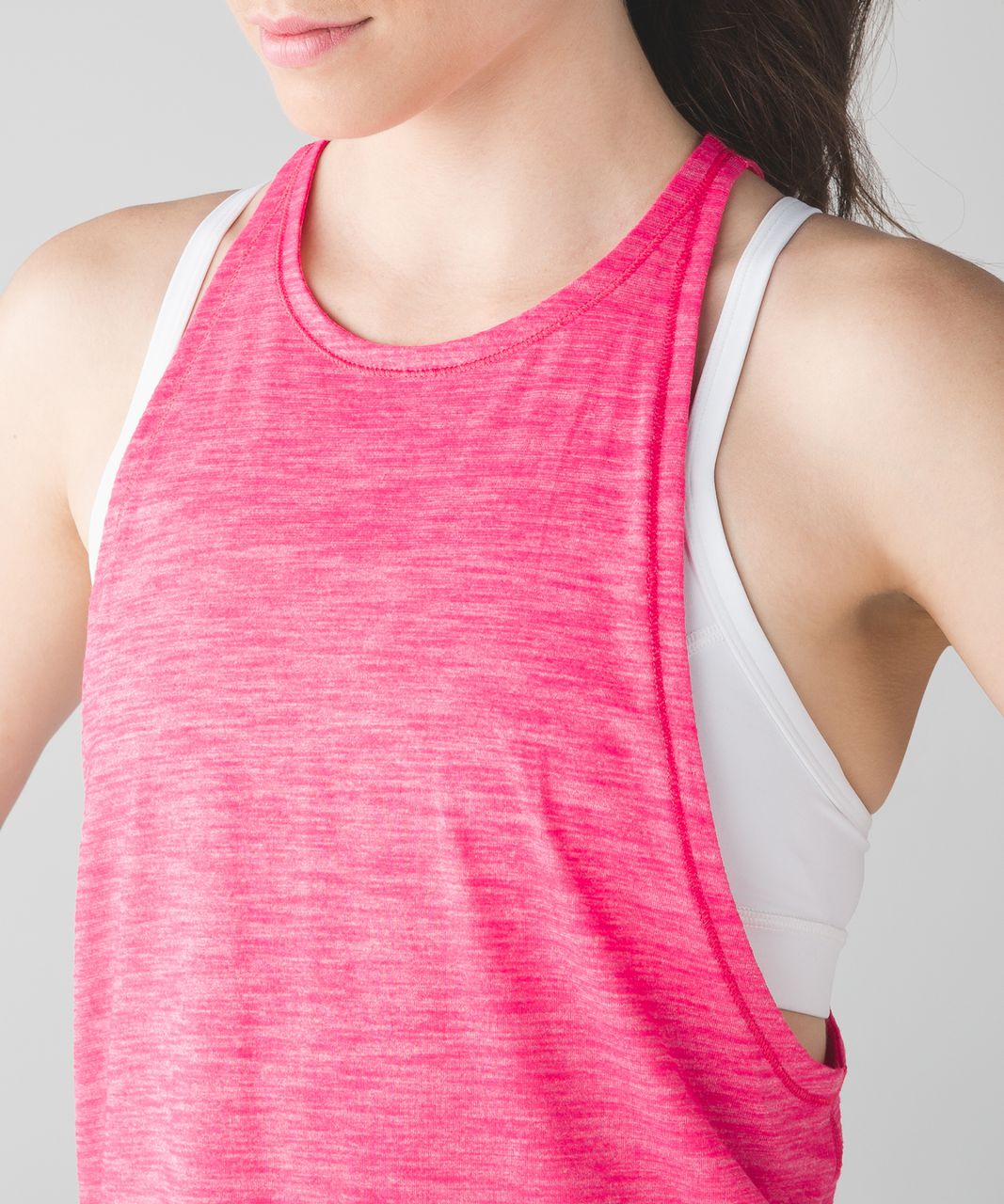 Lululemon Sweat Date Tank - Heathered Boom Juice