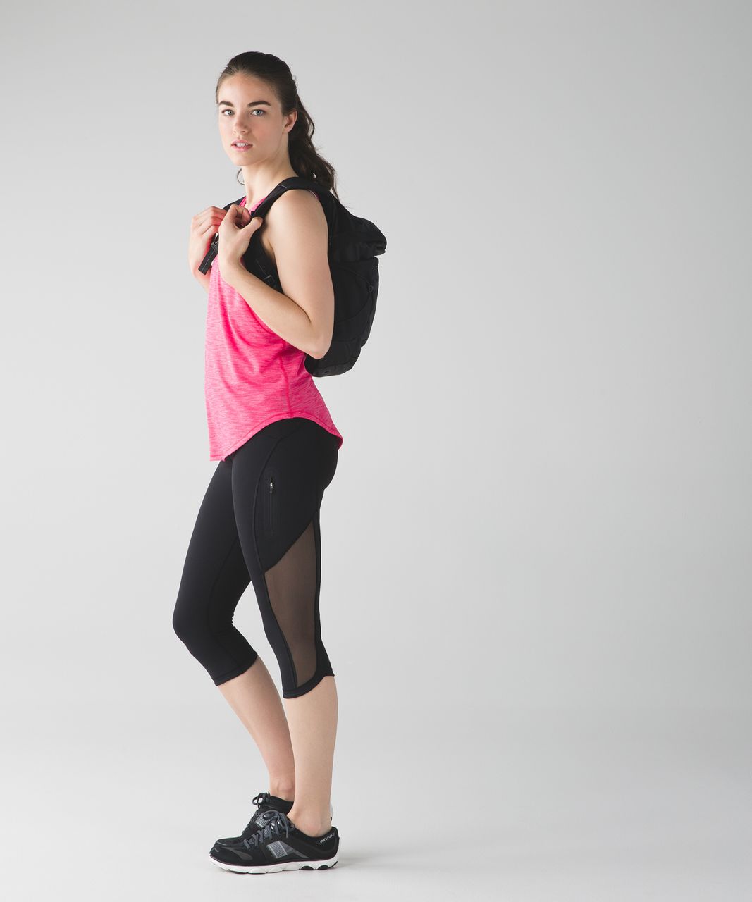 Lululemon Sweat Date Tank - Heathered Boom Juice