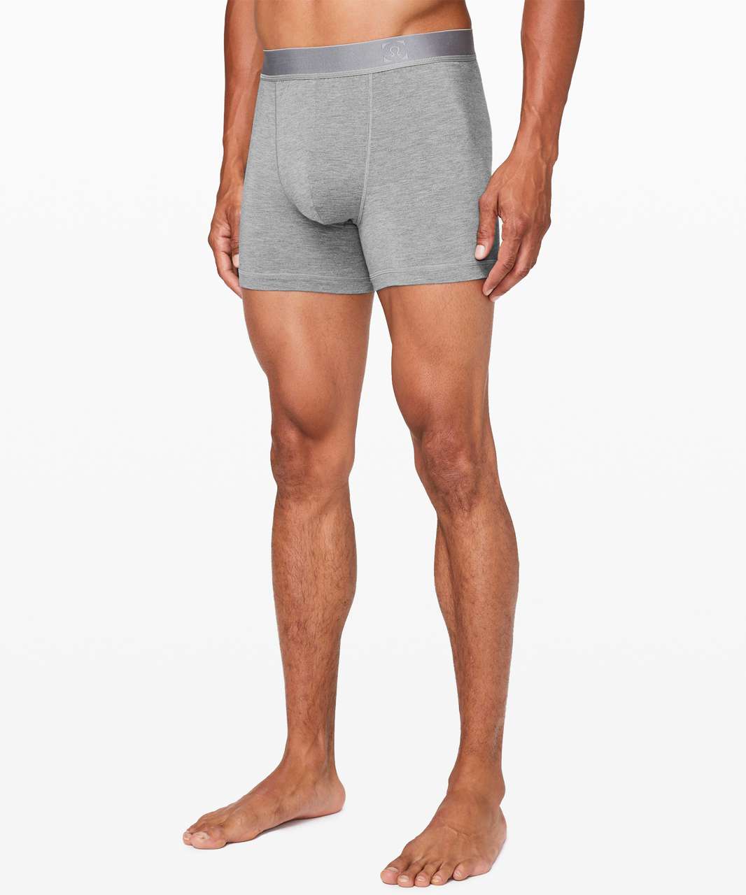 Lululemon Always In Motion Boxer *5" - Heathered Core Medium Grey (First Release)