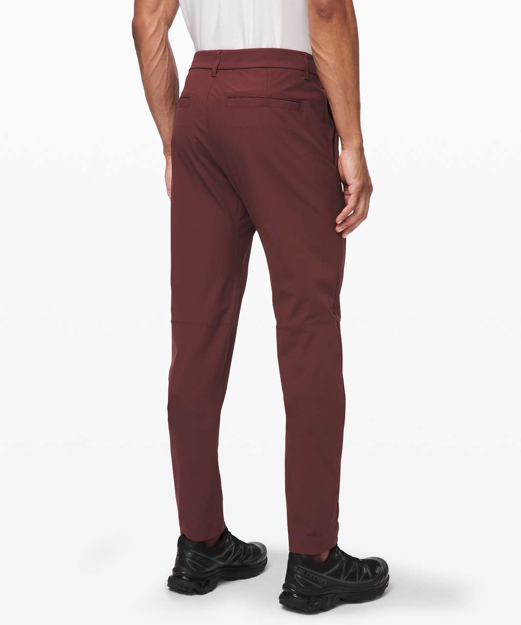 Lululemon Commission Pant Slim *Warpstreme 34 - Maroon - lulu fanatics