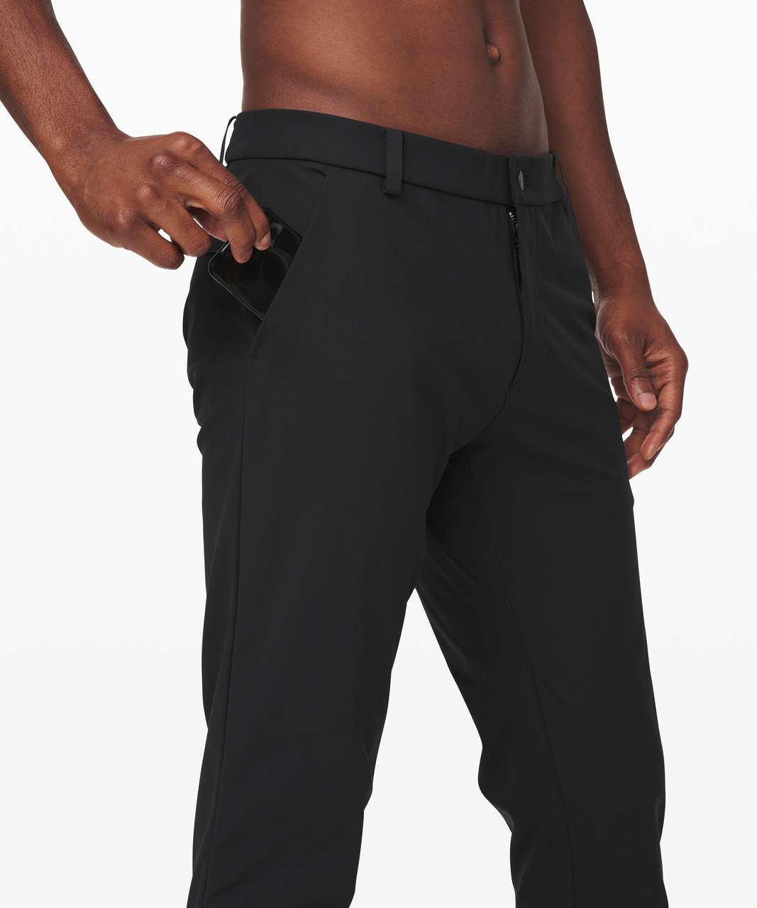 Lululemon Commission Pant Slim *Warpstreme 37" - Obsidian