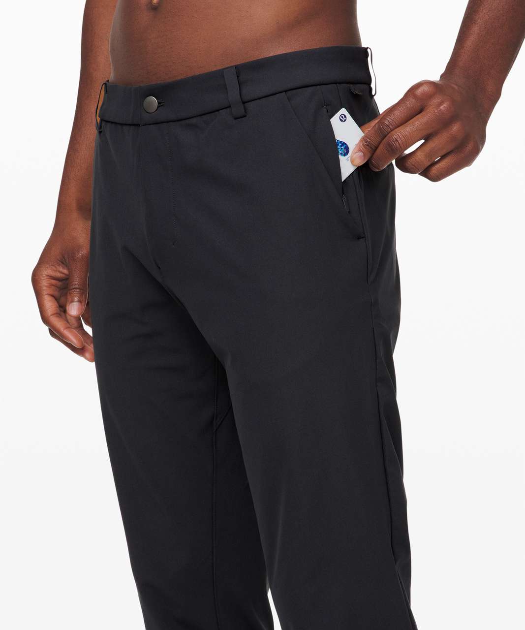 Lululemon Commission Pant Slim *Warpstreme 37" - Obsidian