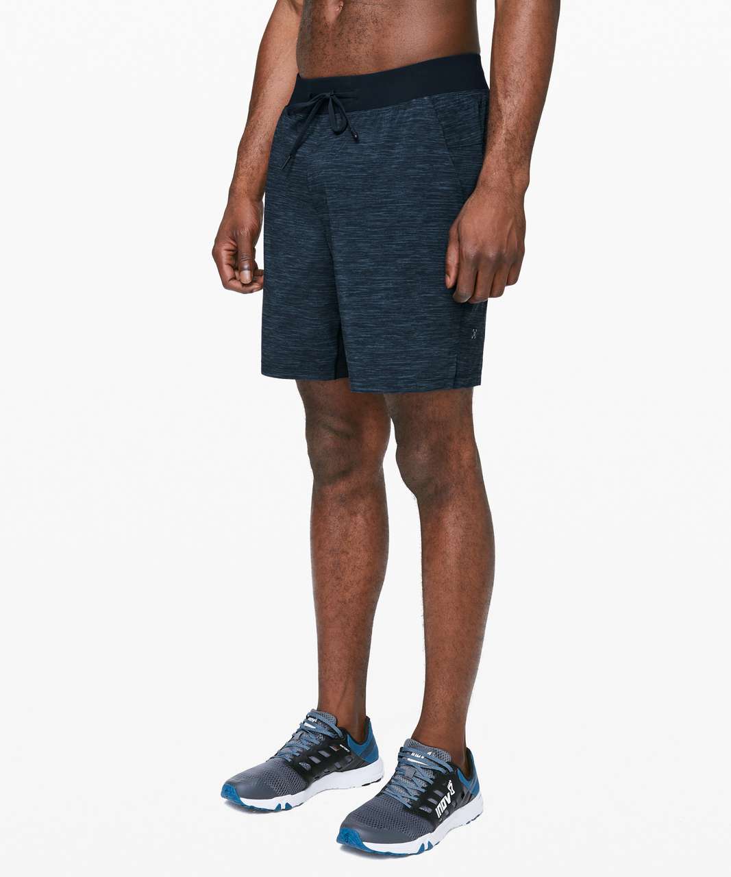 lululemon Surge Short 6 *Linerless - Heather Allover Iron Blue True Navy, undefined