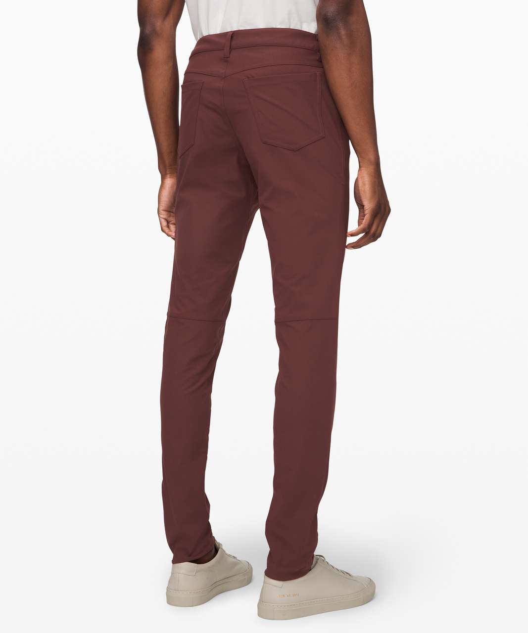 Lululemon Abc Pant Slim In Burgundy