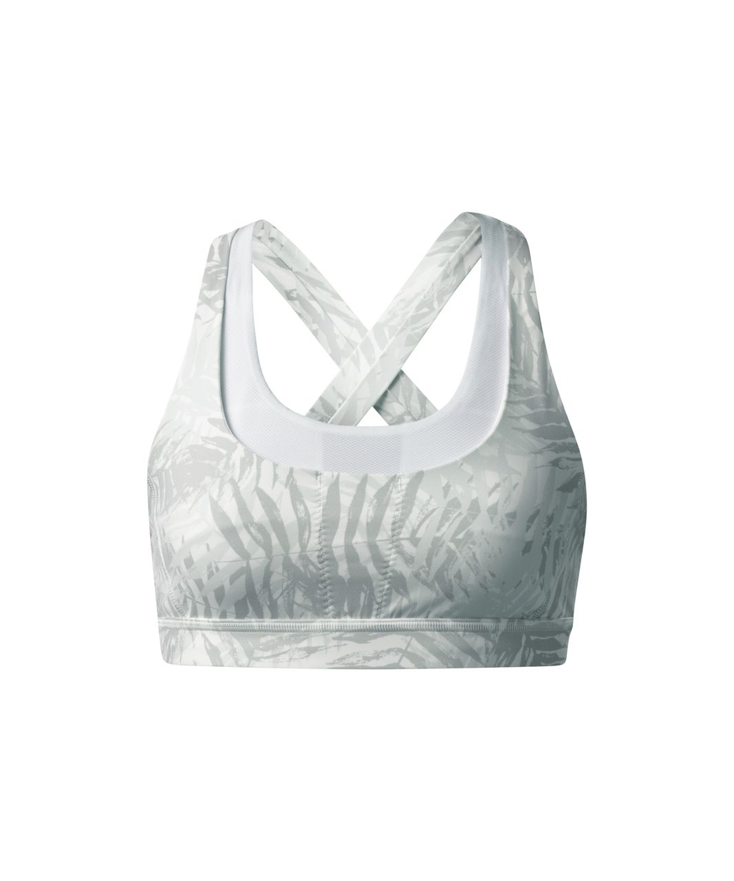 Lululemon Run Stuff Your Bra III (Power Mesh) - White - lulu fanatics