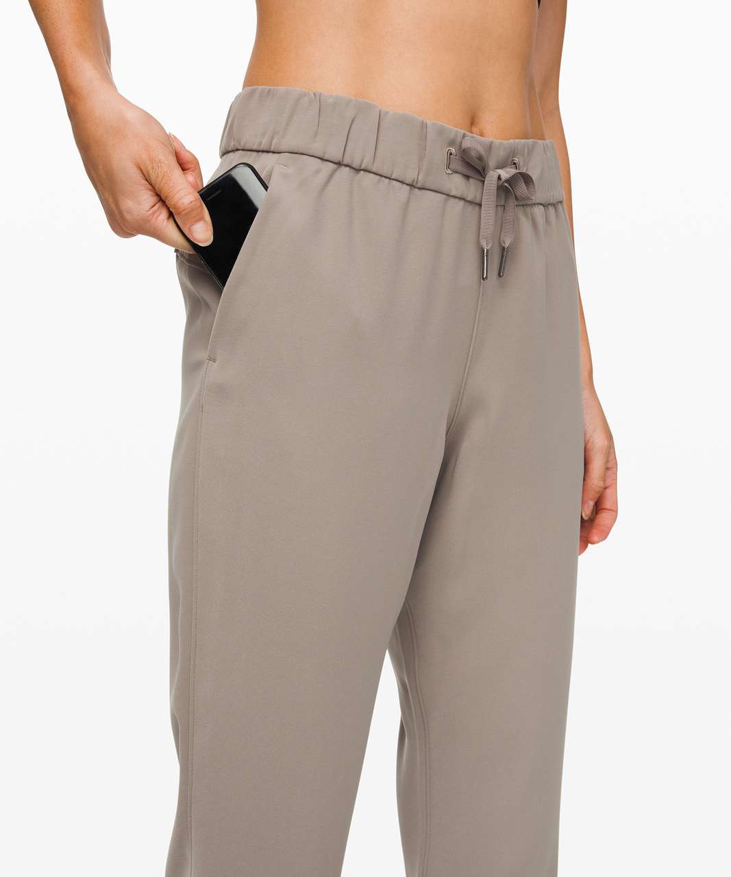 Lululemon On the Fly 7/8 Pant *Woven - Carbon Dust