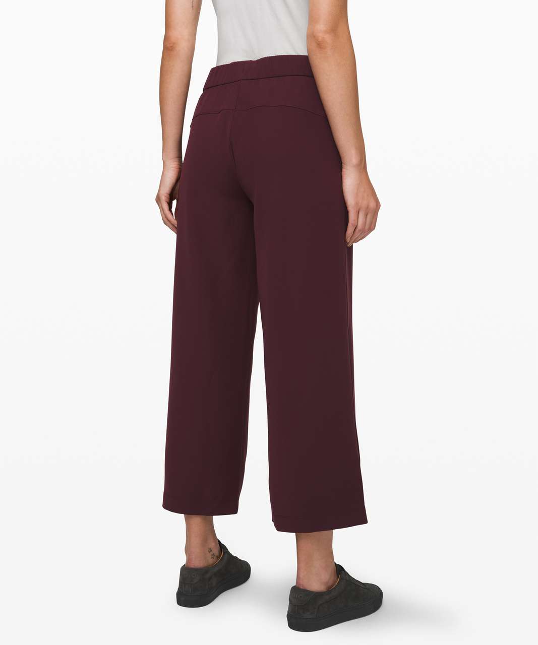 Lululemon On the Fly Wide-Leg 7/8 Pant *Woven - Dark Adobe