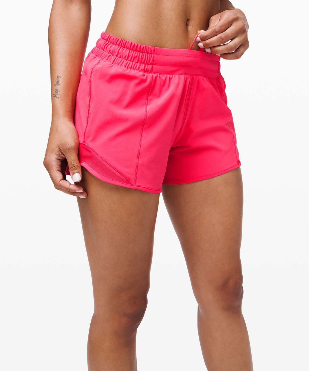 Lululemon Hotty Hot Short II *Long 4" - Heartthrob