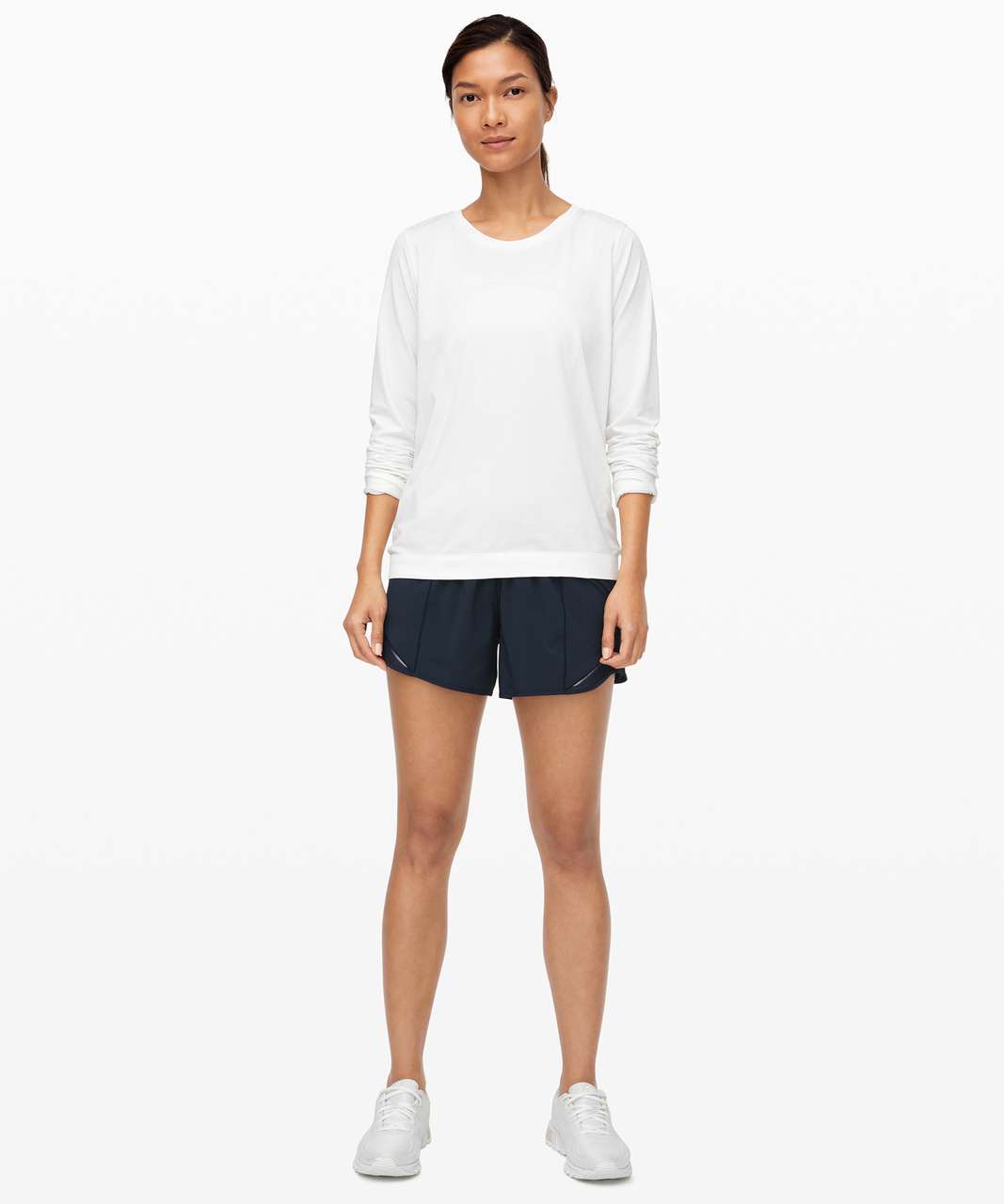 Lululemon Hotty Hot Short II *Long 4" - True Navy