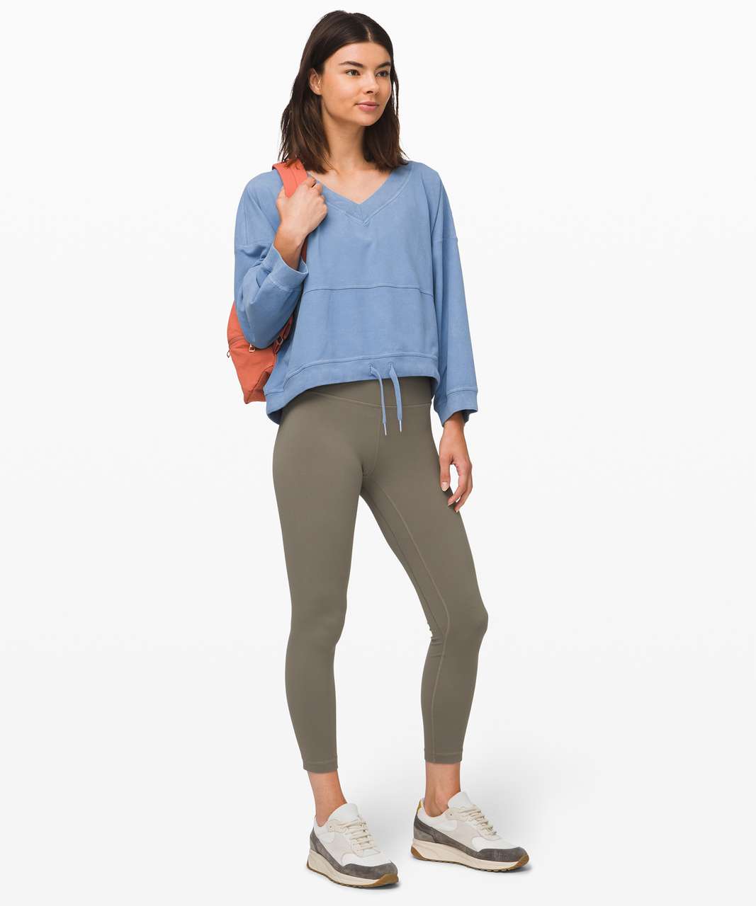 Lululemon Dare the Day Pullover - Washed Tempest Blue