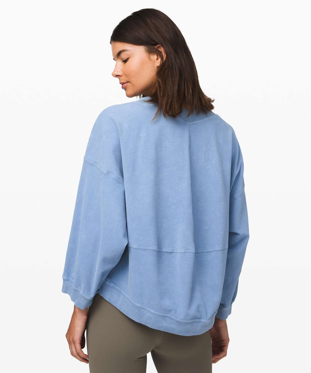 Lululemon Dare the Day Pullover - Washed Tempest Blue