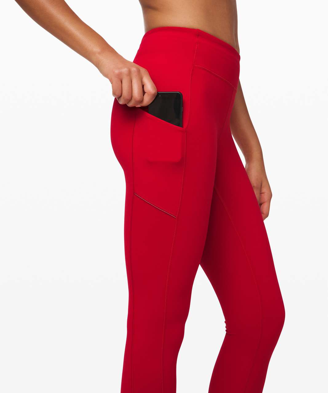 Lululemon Speed Up Crop *21" - Dark Red