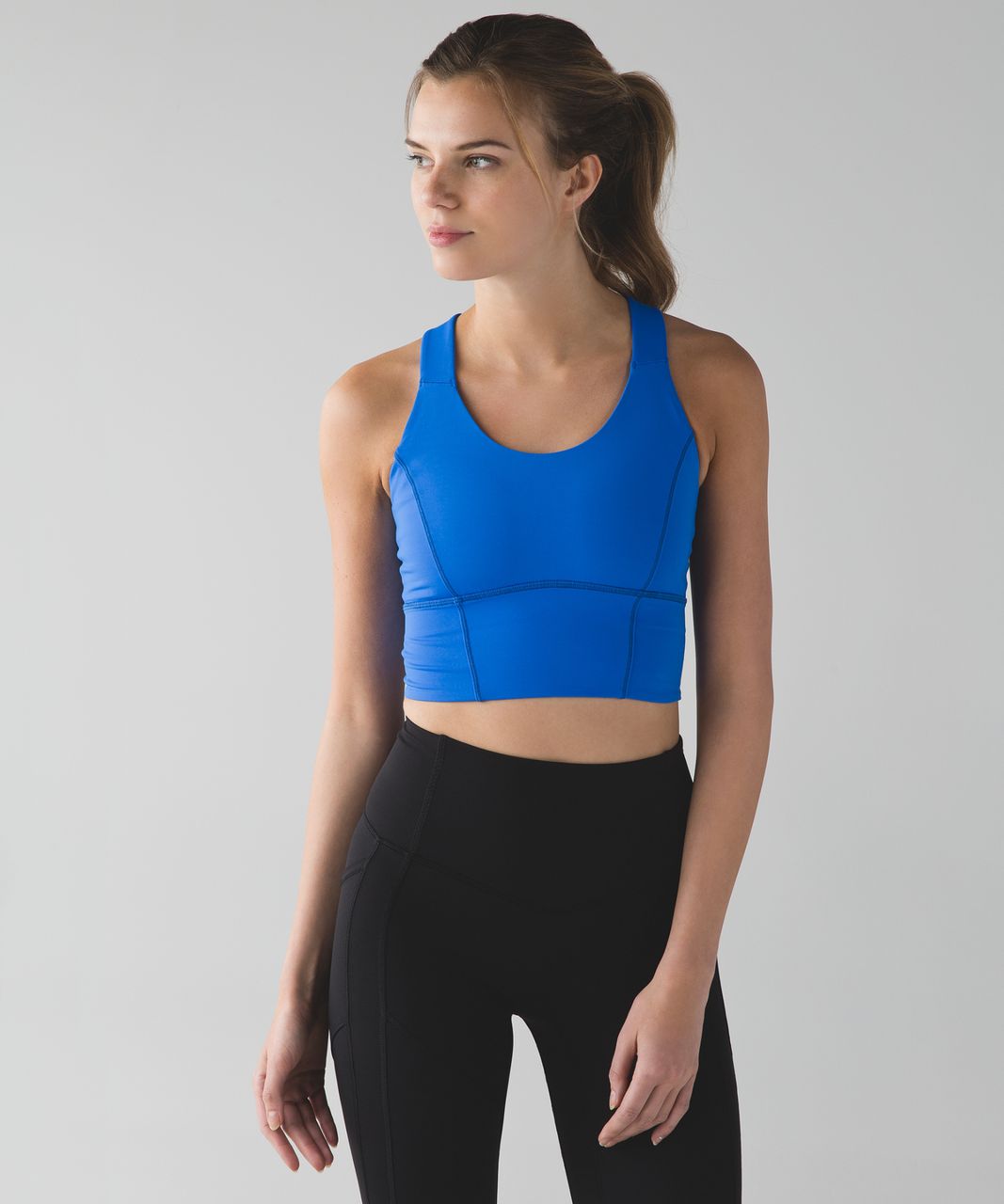 Lululemon Beat The Heat Bra - Pipe Dream Blue