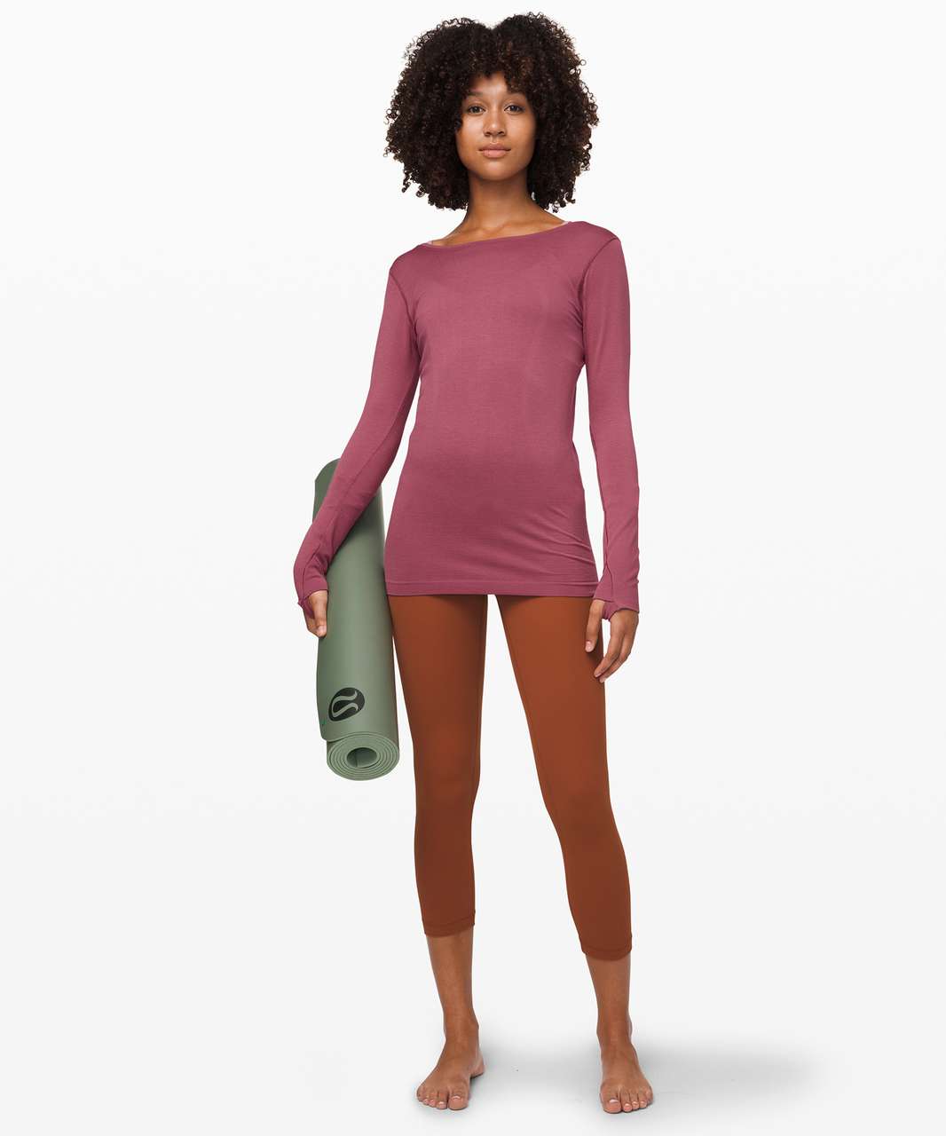 Lululemon Swiftly Speed Long Sleeve *Flow - Plumful / Plumful