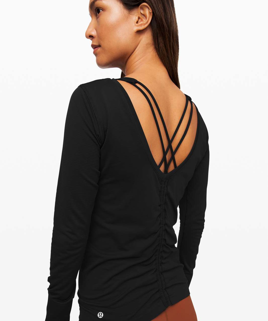 Lululemon Swiftly Speed Long Sleeve *Flow - Black / Black