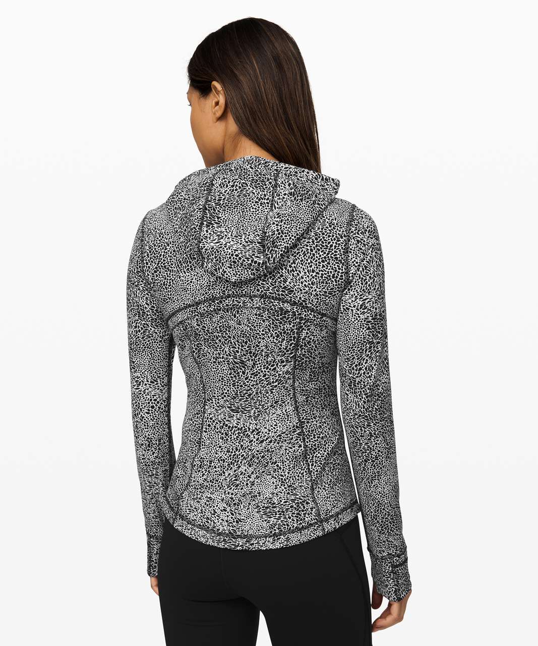 Lululemon InStill Jacket - Warped Grain Alpine White Black - lulu fanatics