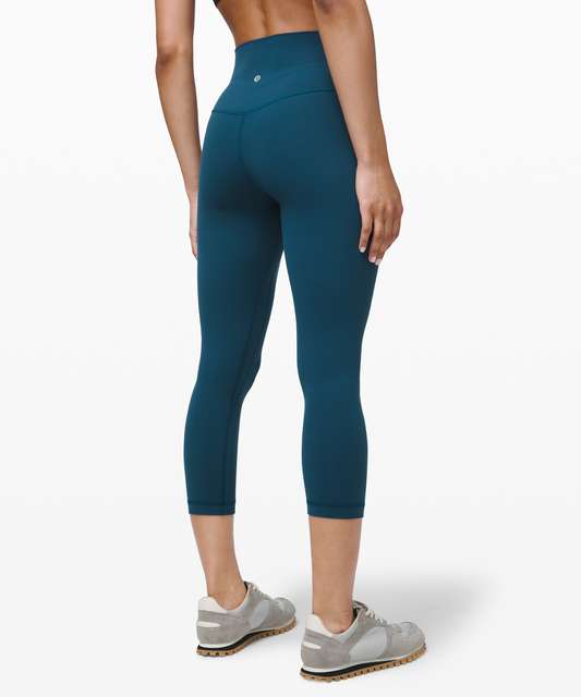 Lululemon Always Airy High-Rise Run Crop 19 - Night Diver - lulu fanatics