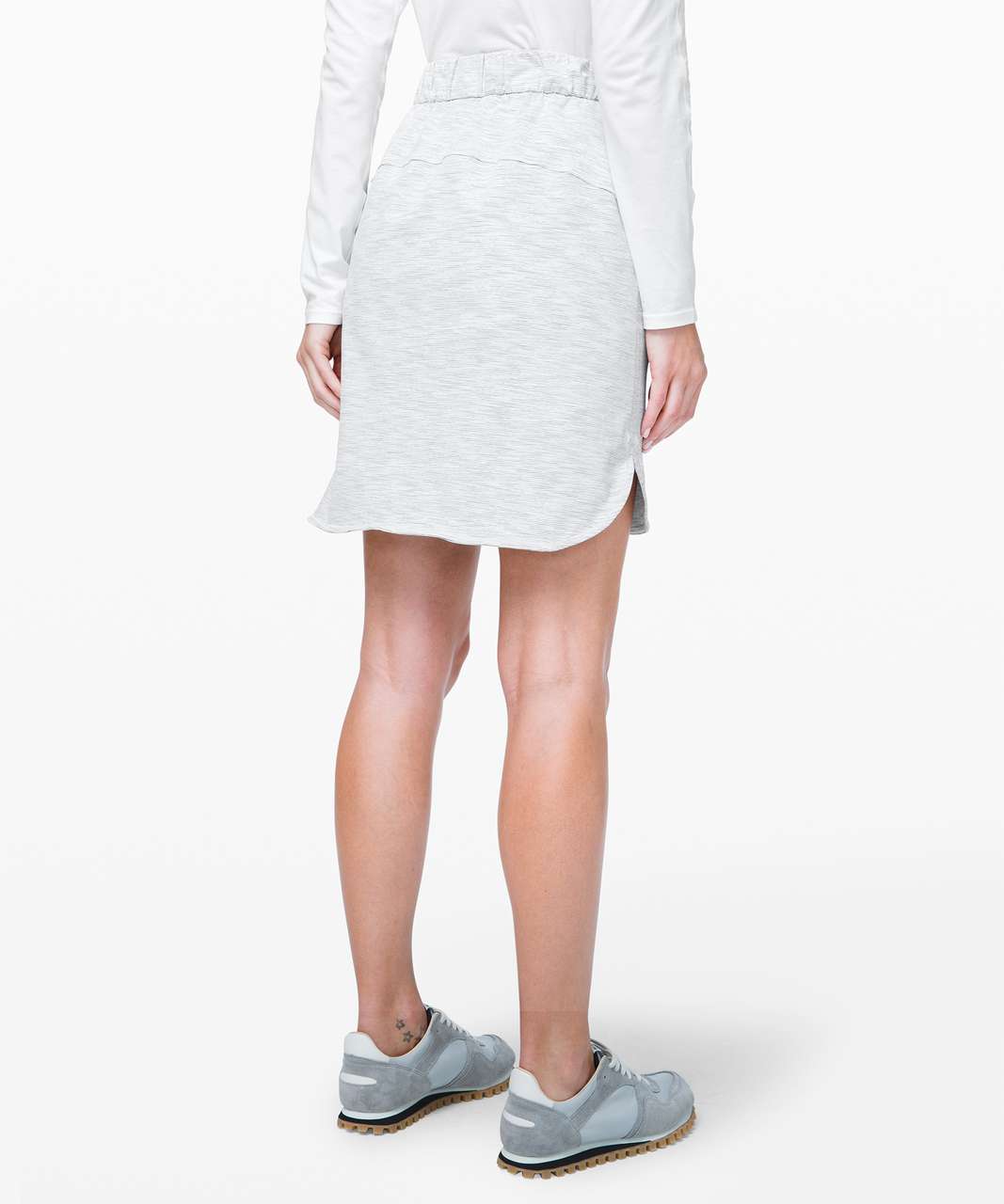 Lululemon On the Fly Skirt *Woven - Wee Are From Space Nimbus Battleship