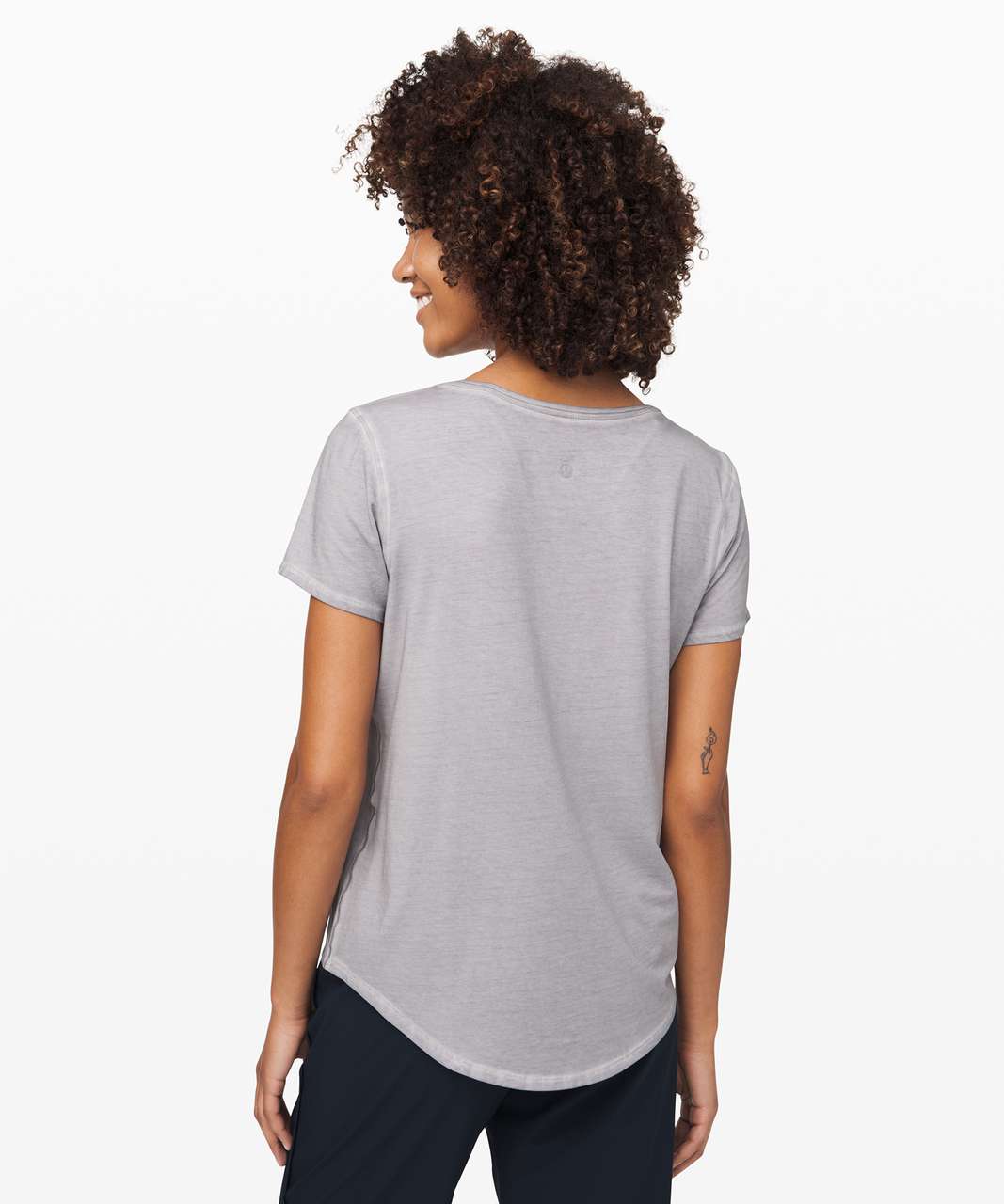 Lululemon Love Crew *Fade - Washed Glacier Grey