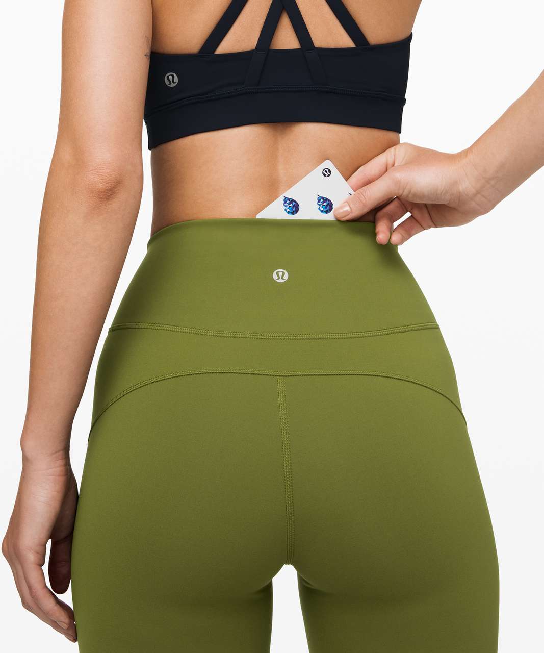 Lululemon In Movement Tight 25" *Everlux - Everglades