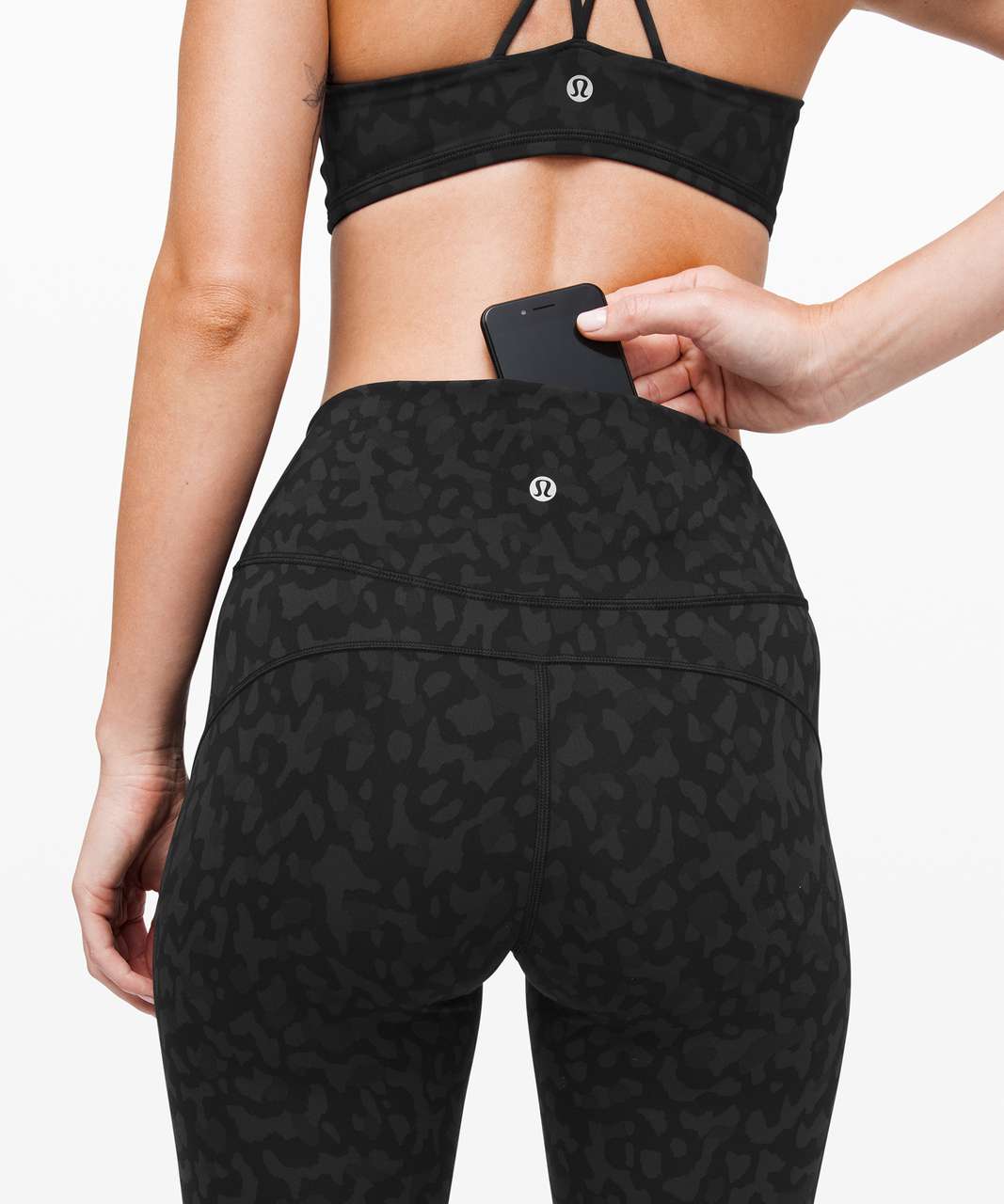 Lululemon formation camo deep coal multi in movement tight, size 2 (25)  (price reduced: was $58)