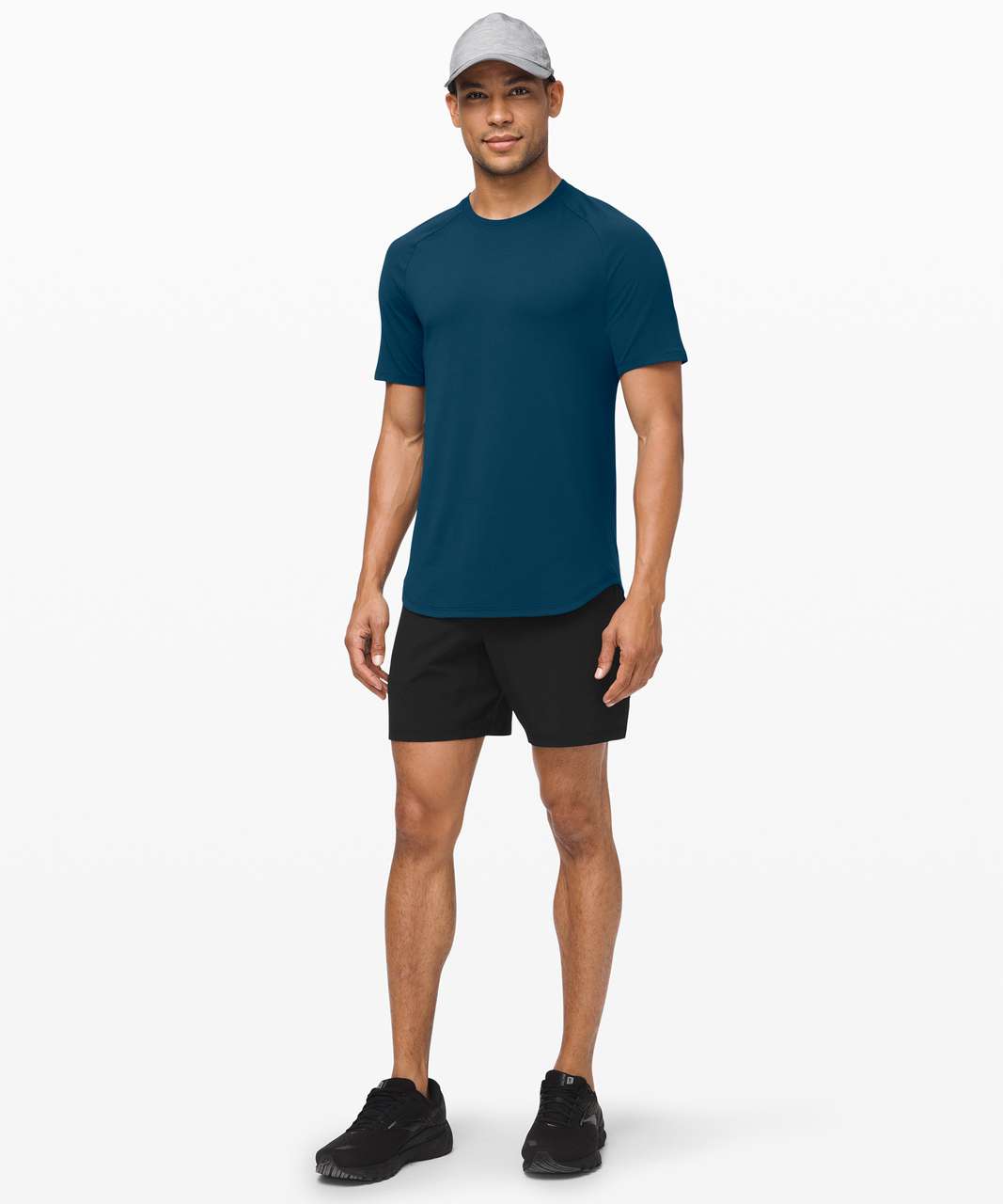 Lululemon Drysense Mesh Short Sleeve - Night Diver