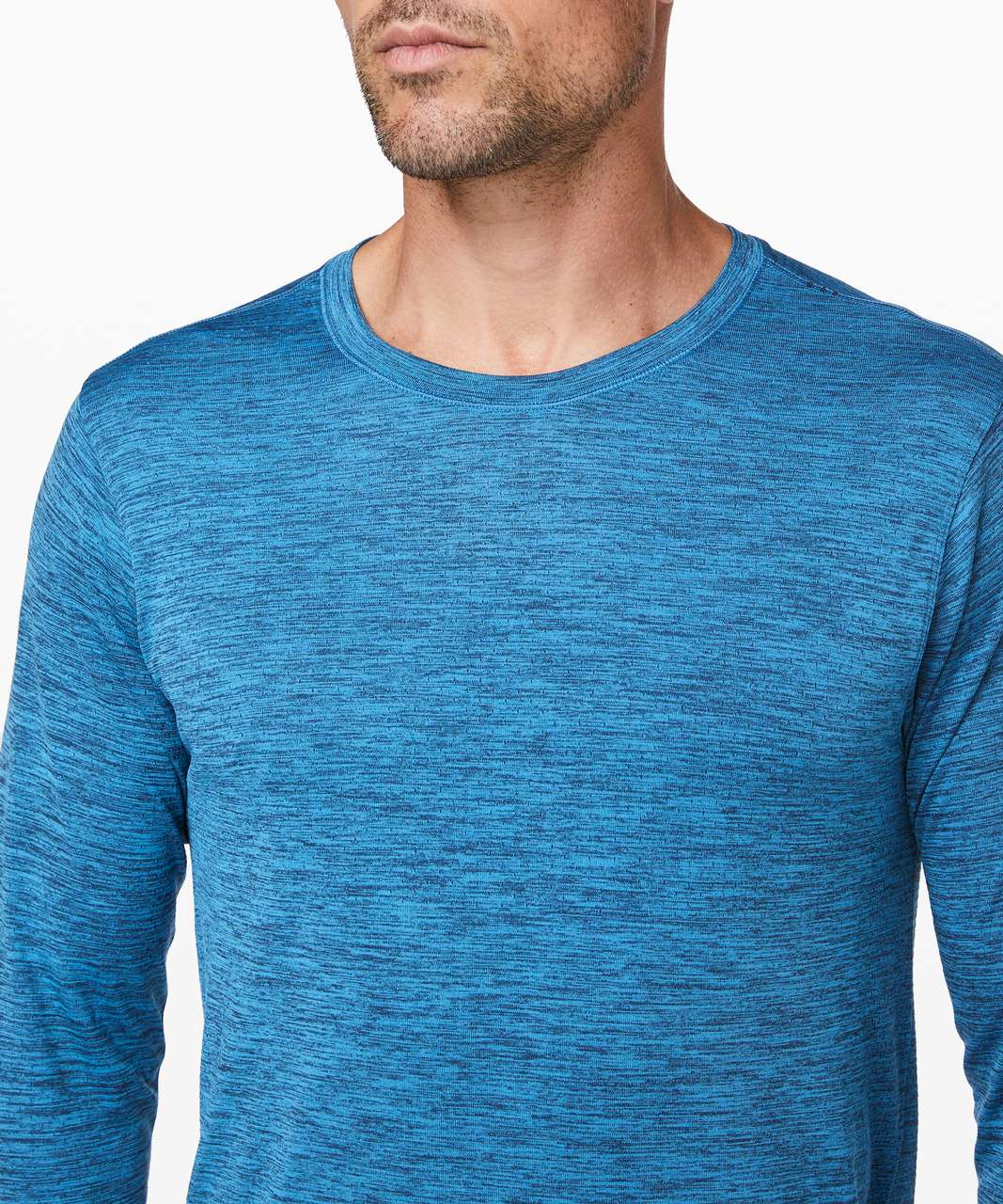 Lululemon Metal Vent Breathe Long Sleeve - True Navy / Neo Blue