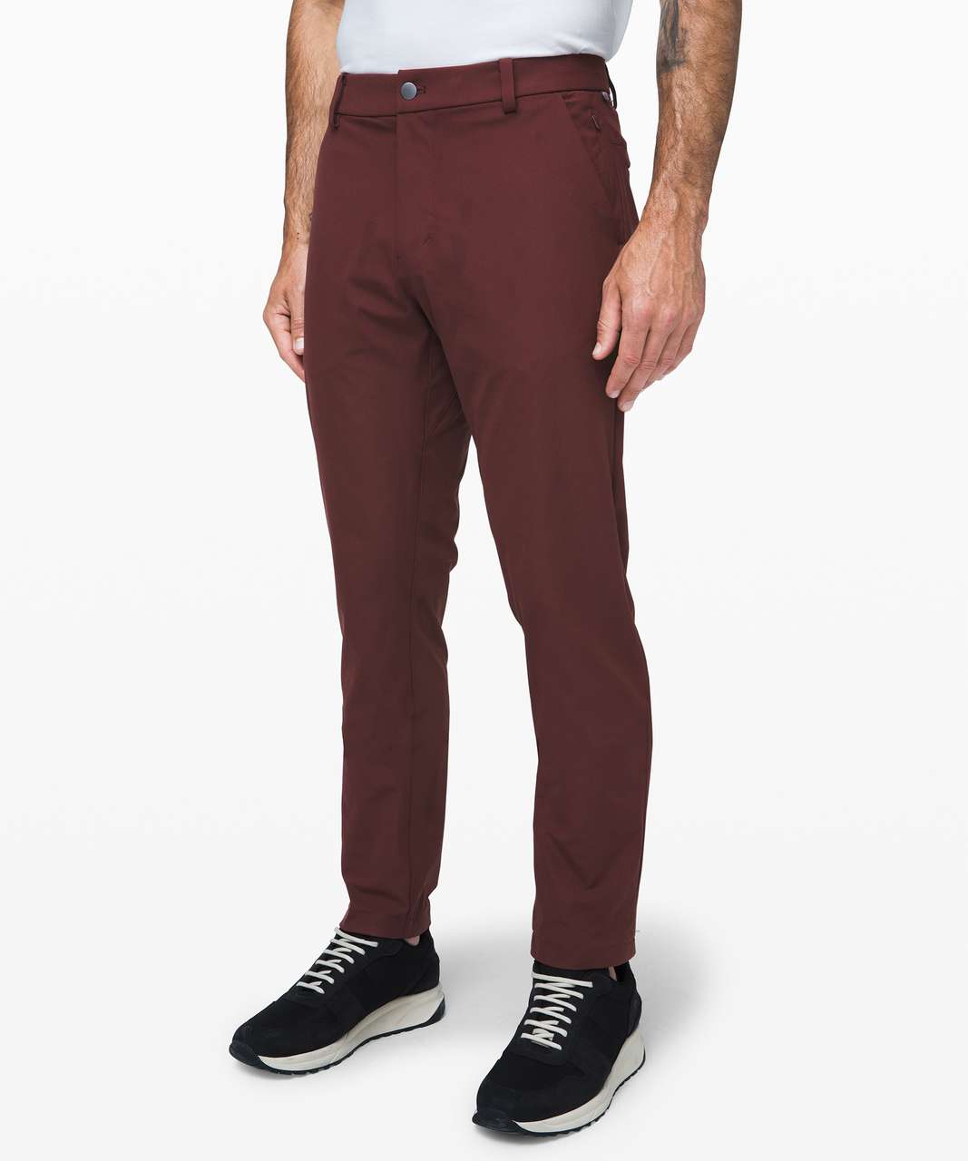 Insanity Nylon Pants in Maroon