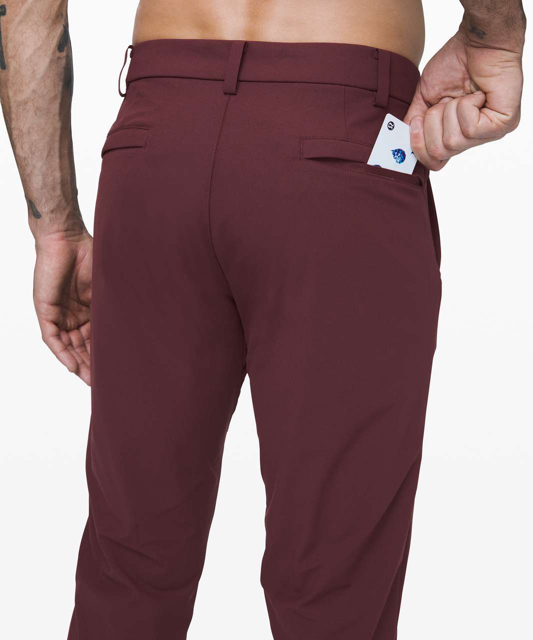 Lululemon Commission Pant Classic *Warpstreme 32" - Maroon