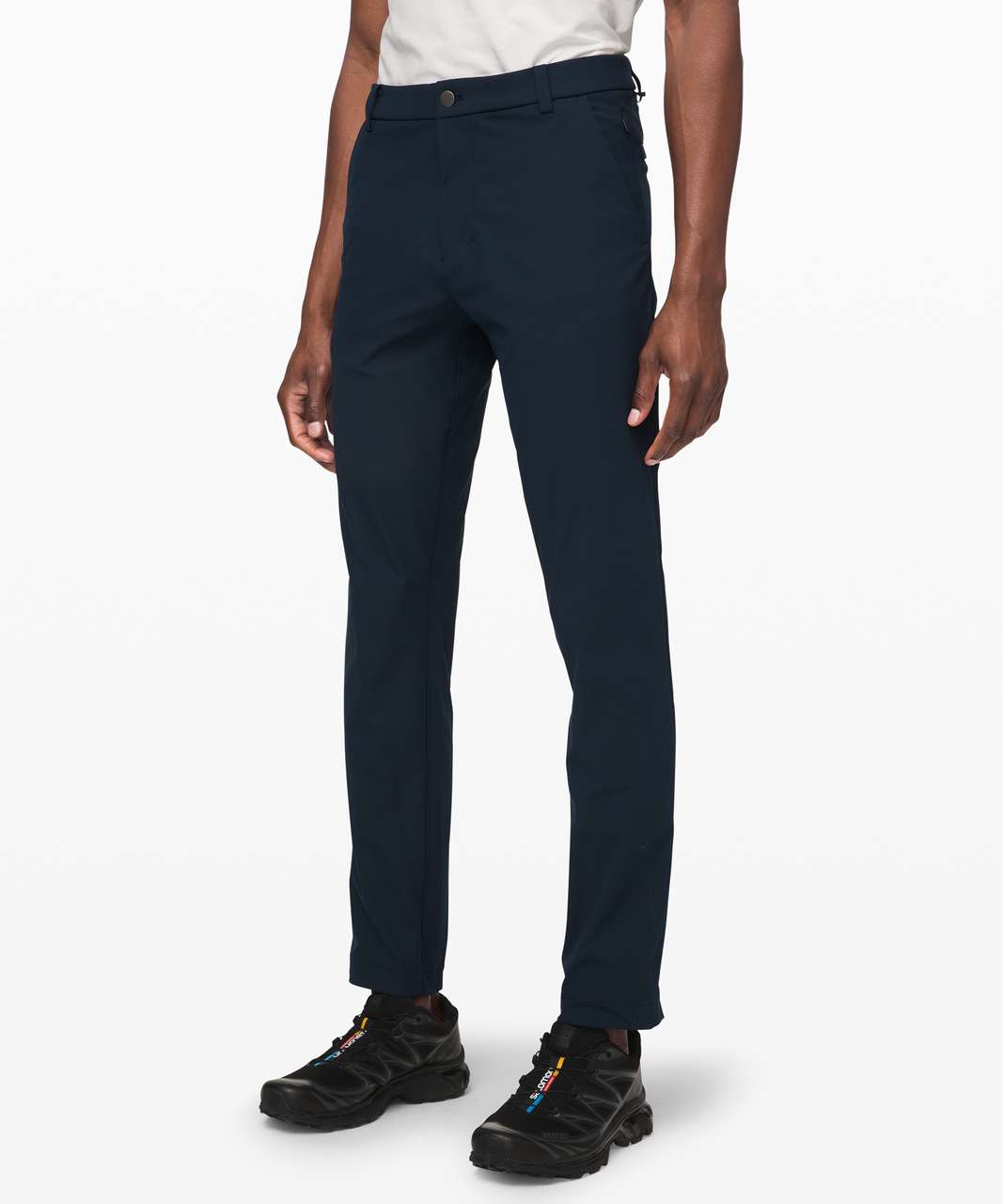 Lululemon Commission Pant Slim (28 x 32) in Navy, Men's Fashion