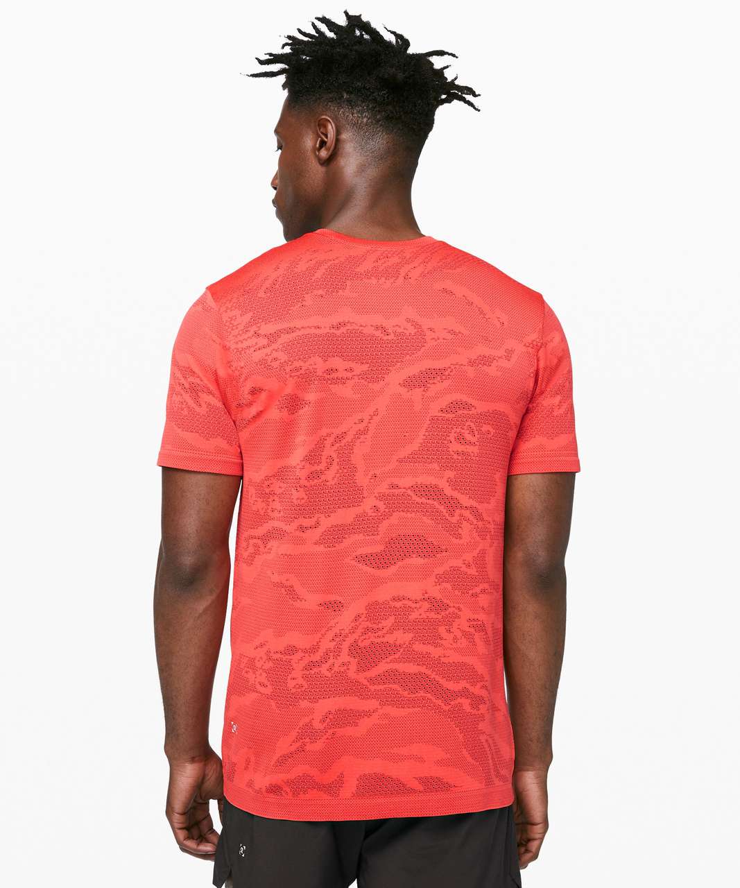 Lululemon Metal Vent Breathe Short Sleeve - Cayenne / Red Orange