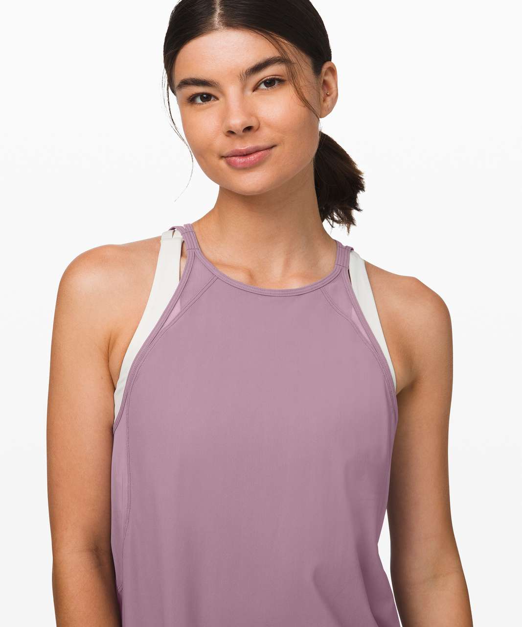 Lululemon Run Off-Route Tank - Frosted Mulberry