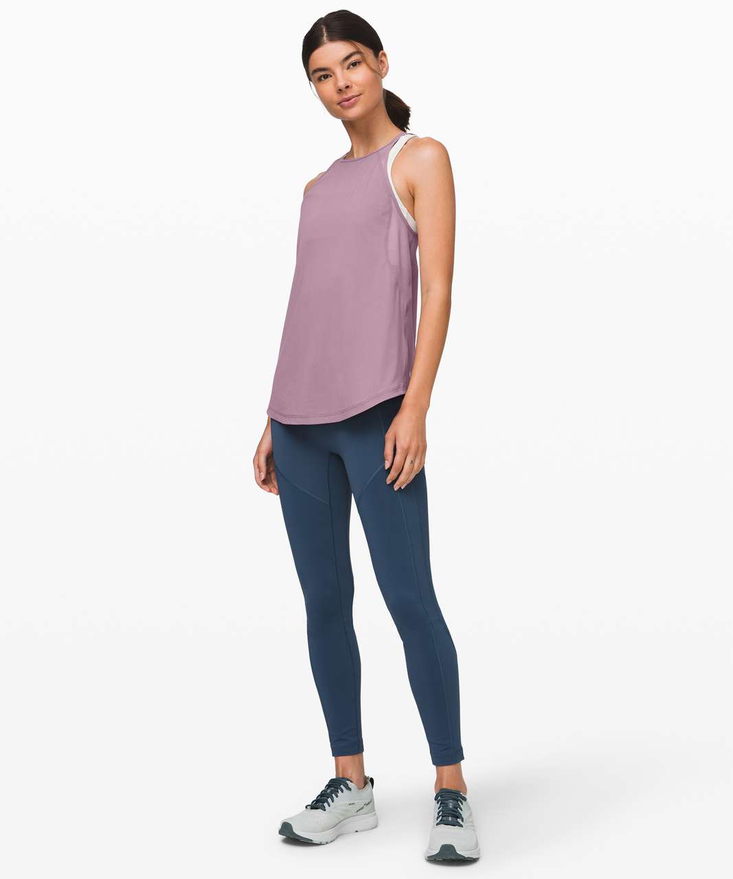 Lululemon Run Off-Route Tank - Frosted Mulberry