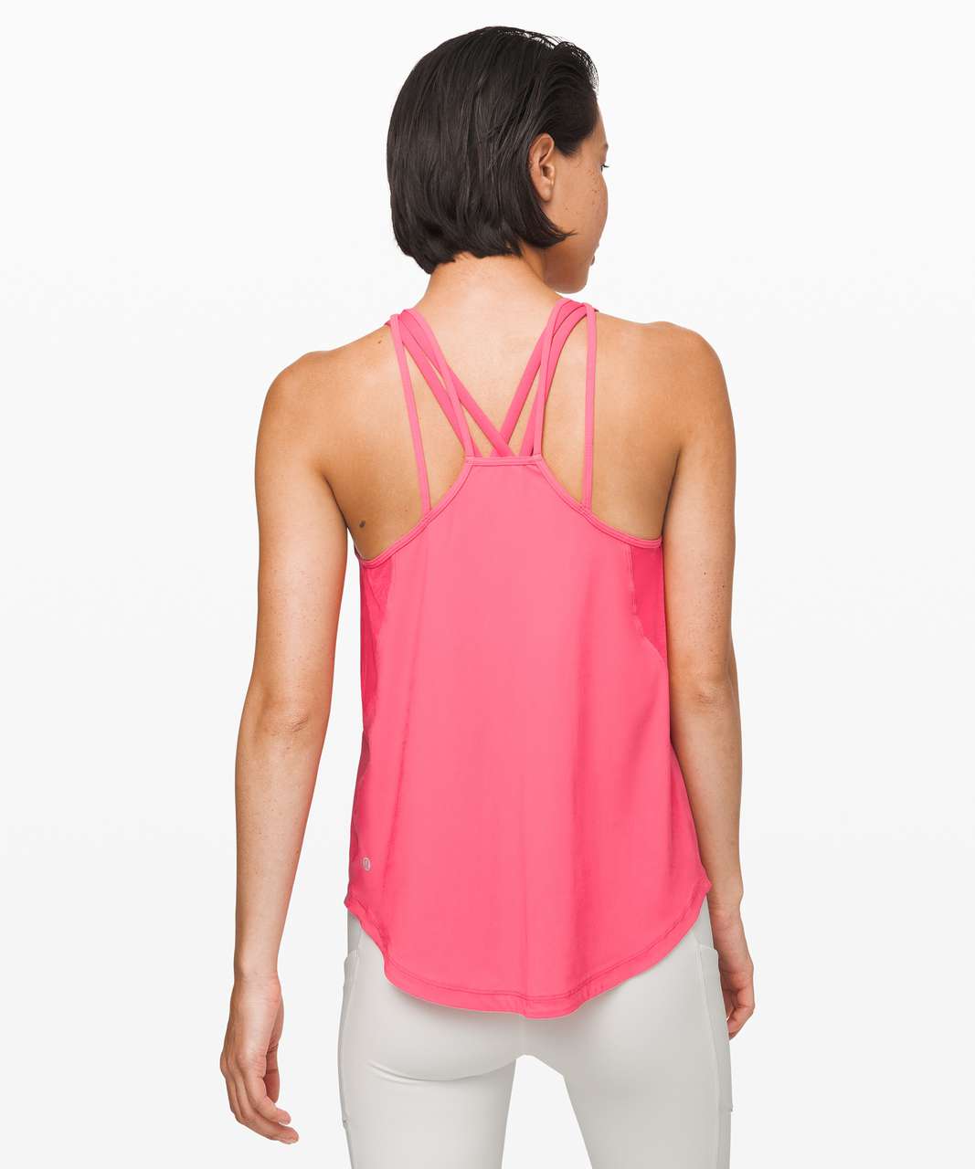 Lululemon Run Off-Route Tank - Heartthrob