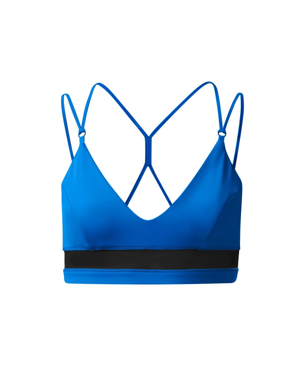 Lululemon Go With The Flow Top - Pipe Dream Blue / Black