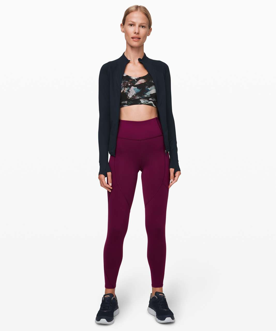 Lululemon To The Beat Tight 24 Purple Size 6 - $55 (54% Off Retail) - From  Kathleen