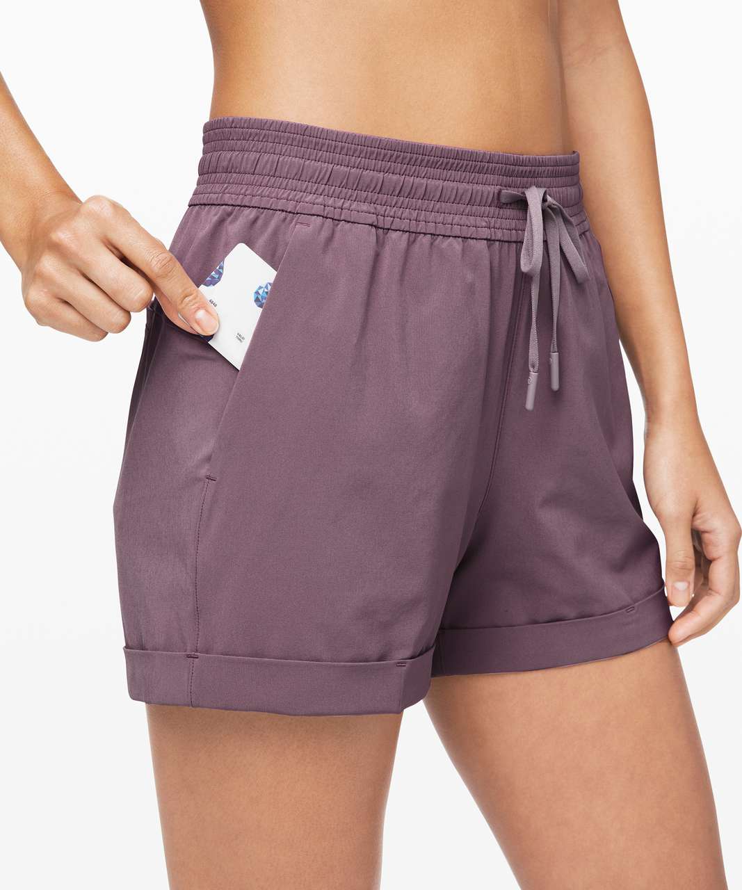 Lululemon Spring Break Away Short *4-way Stretch 3" - Frosted Mulberry