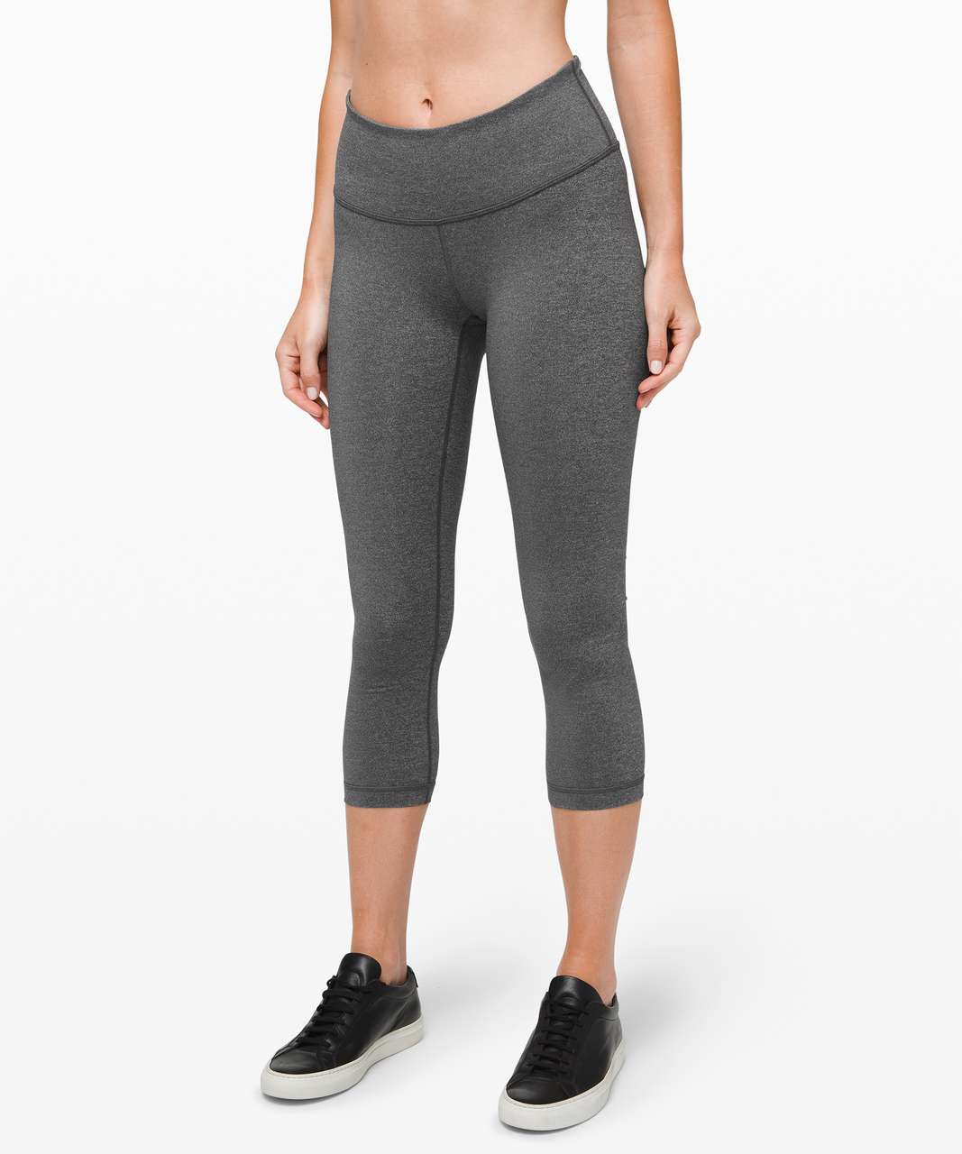 Lululemon Wunder Under Crop - Black - lulu fanatics