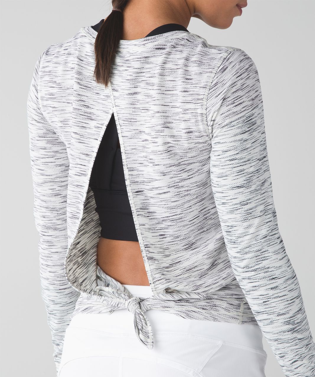 lululemon tie back long sleeve