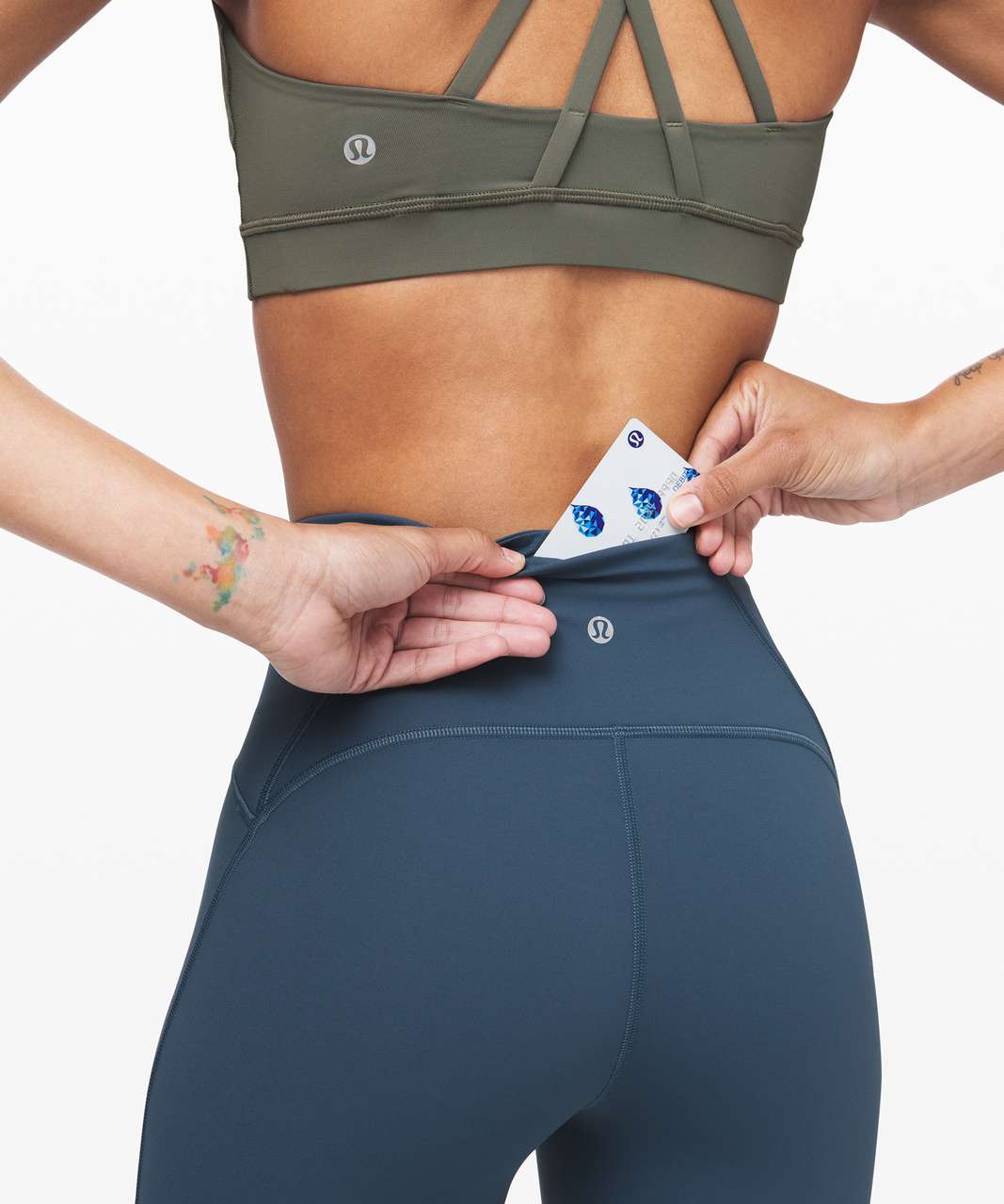 Lululemon Train Times Pant 25 In Wee Are From Space Sheer Blue