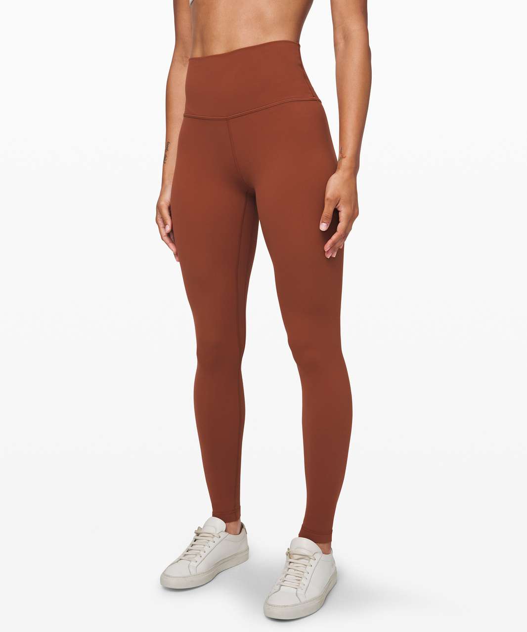 lululemon align burnt orange