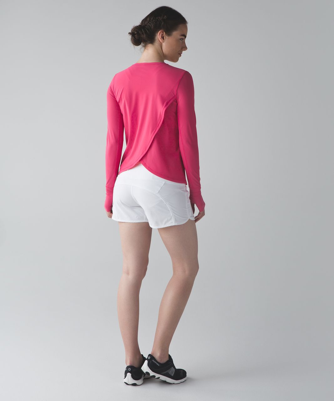 Lululemon Sunaway Runaway Long Sleeve - Boom Juice