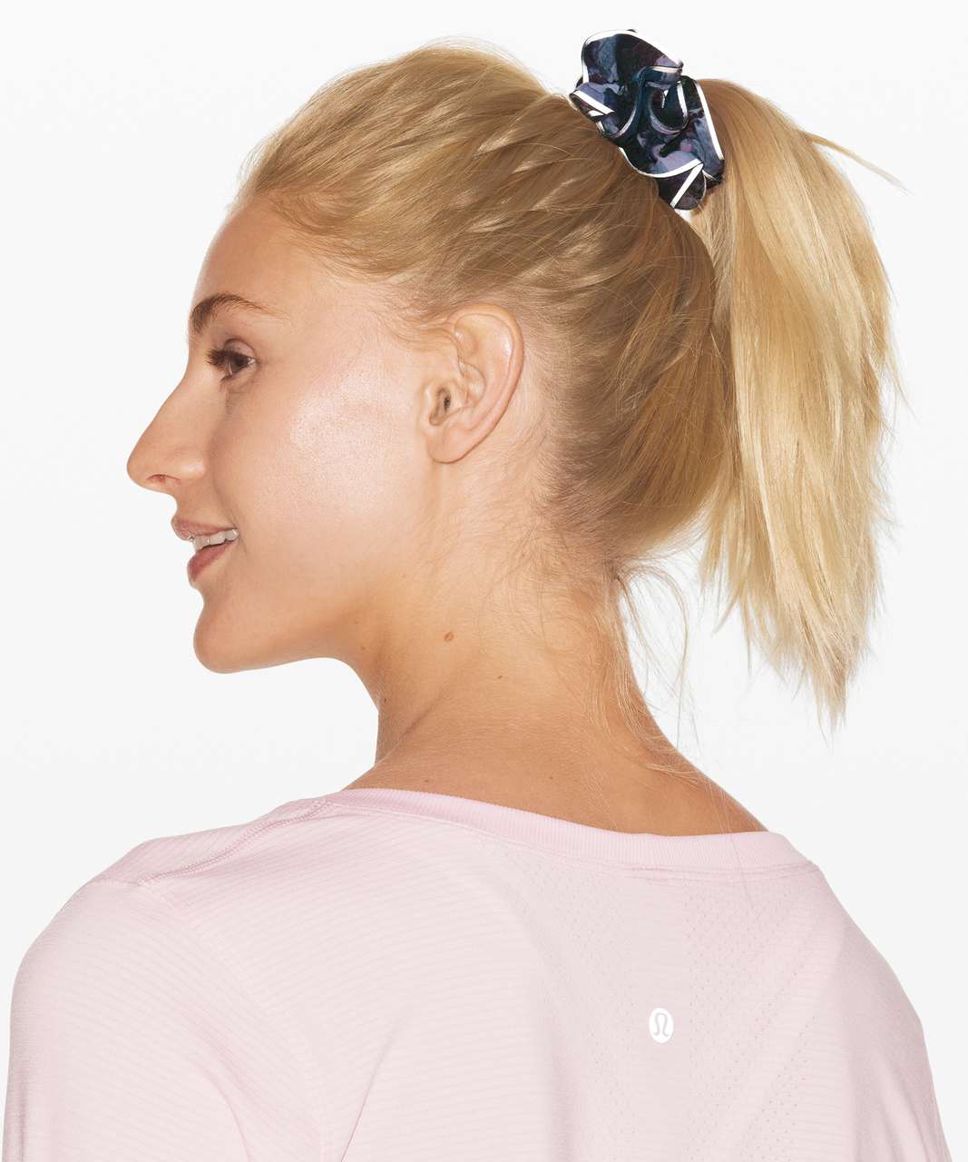 Lululemon Light Locks Scrunchie - Glacier Camo Starlight Multi