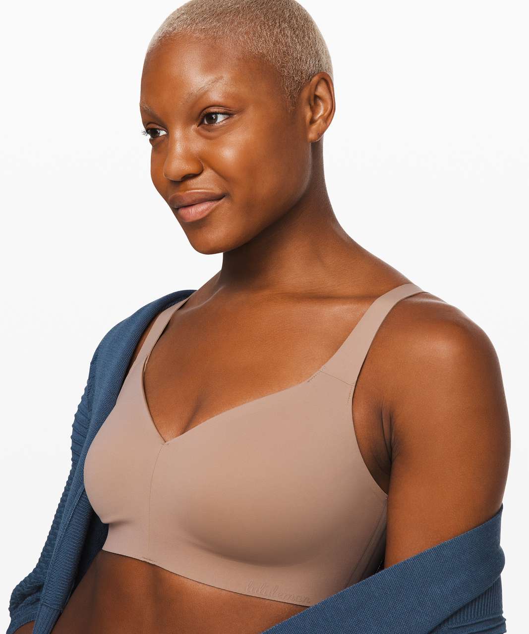 Lululemon Like Nothing Bra - Lacescape Spanish Rose Black - lulu