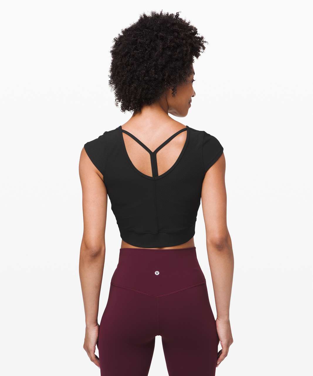 Lululemon Ready to Rise Short Sleeve - Black