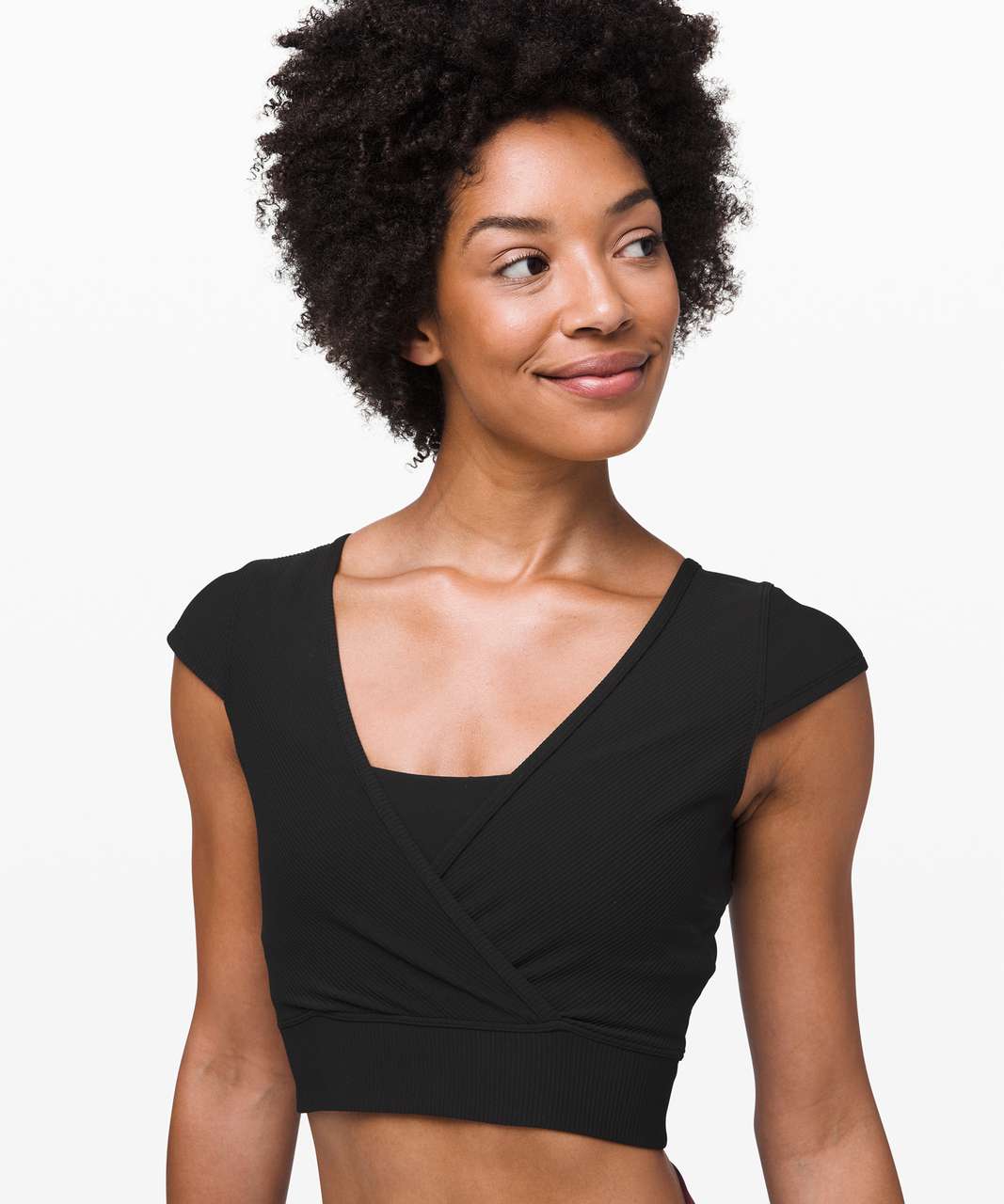 Lululemon Ready to Rise Short Sleeve - Black