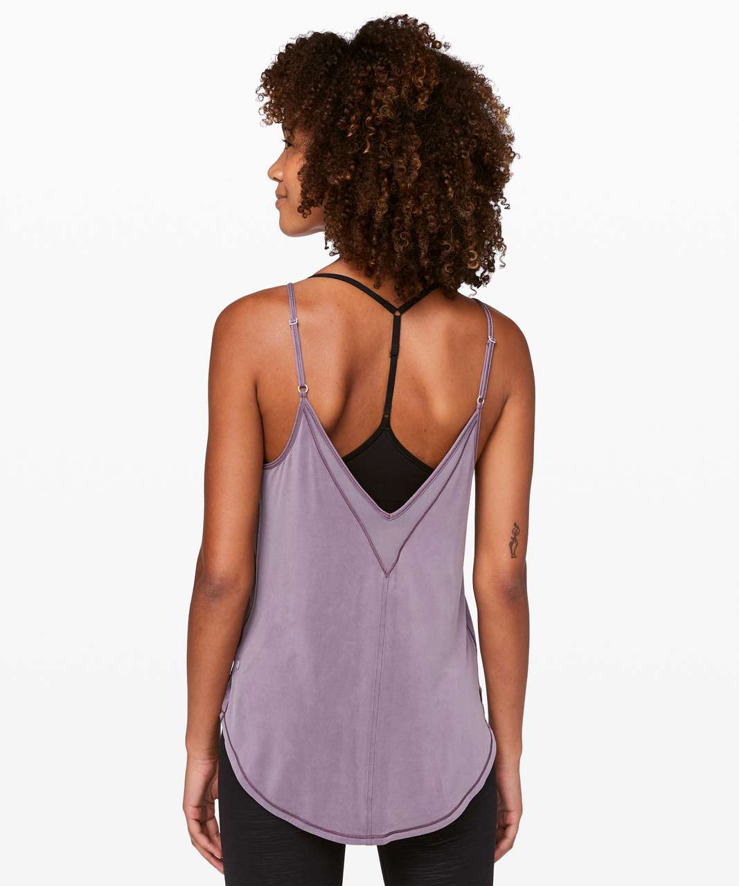 Lululemon Flow in Elegance Tank - Frosted Mulberry