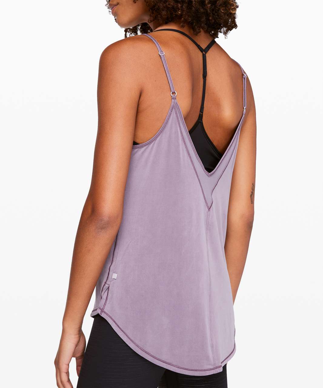 Lululemon Flow in Elegance Tank - Frosted Mulberry