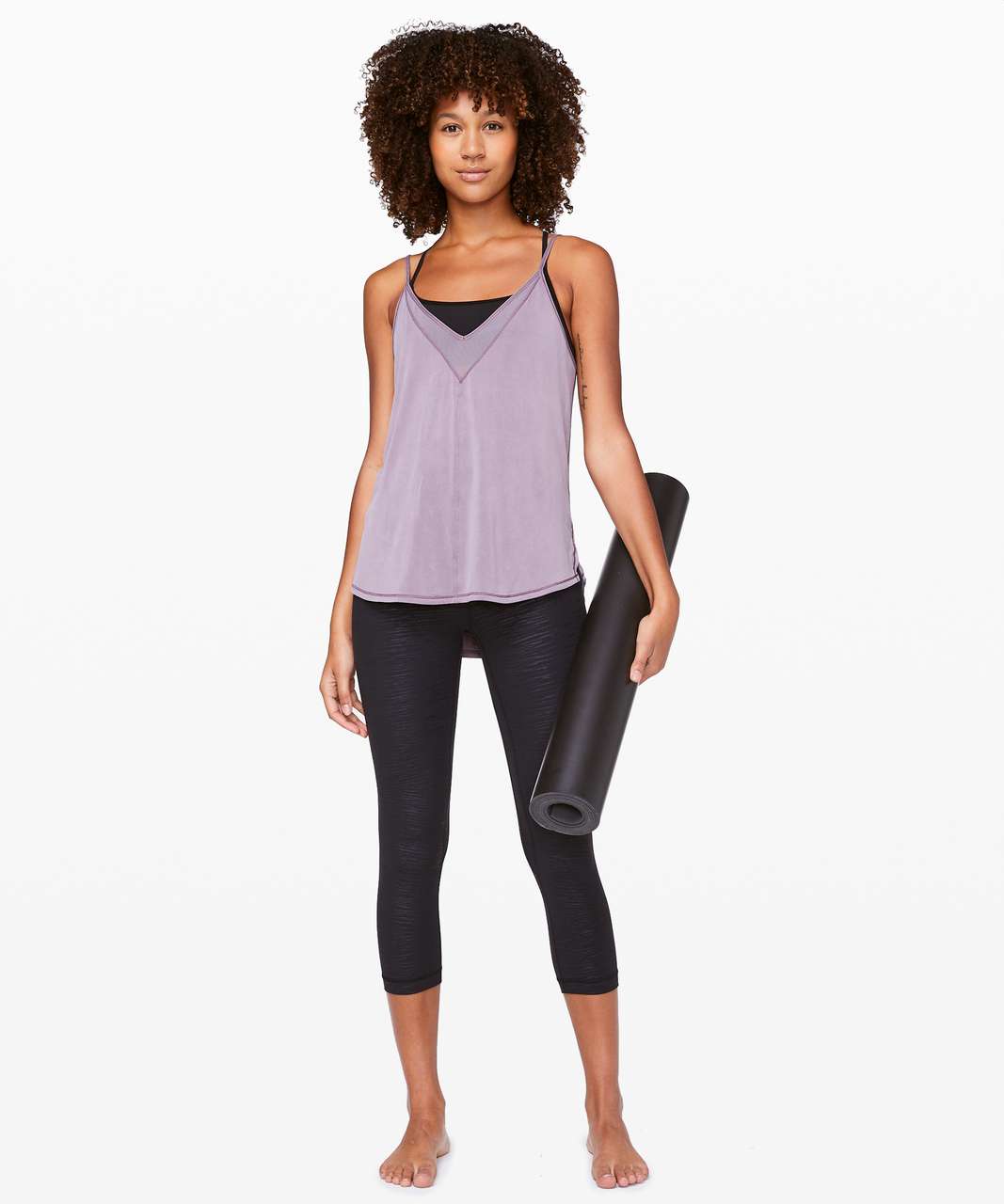 Lululemon Flow in Elegance Tank - Frosted Mulberry