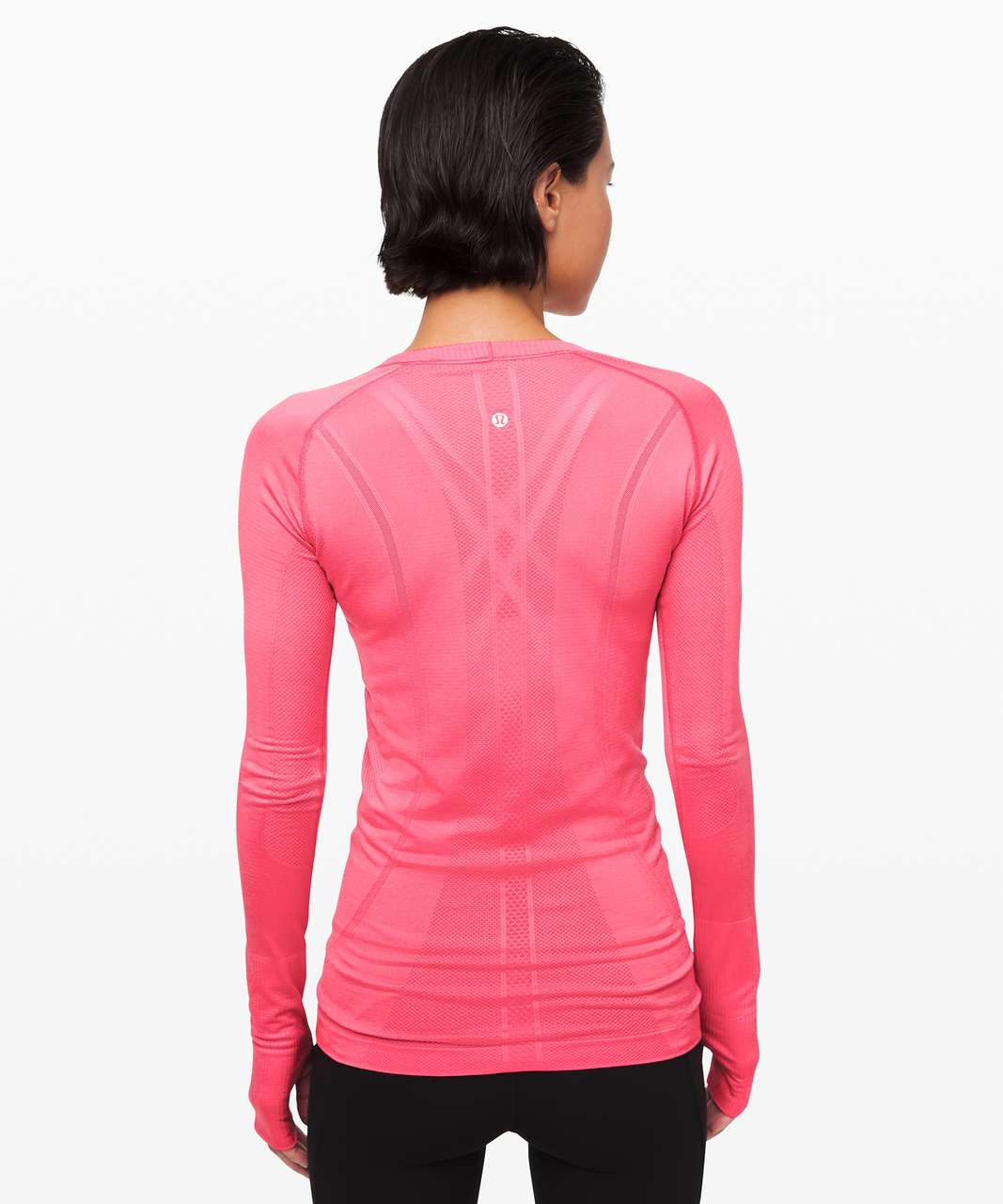 Lululemon Swiftly Tech Long Sleeve Crew - Heartthrob / Heartthrob